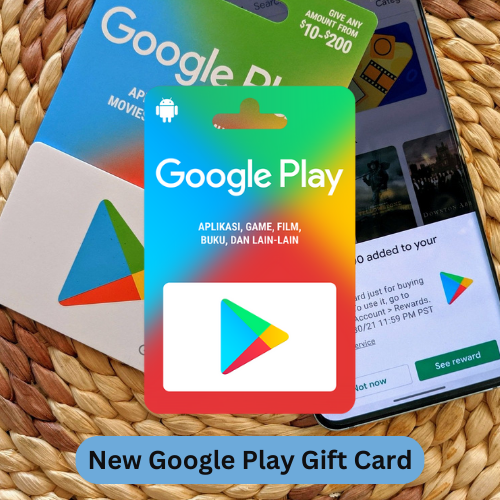 New Google Play Gift Card